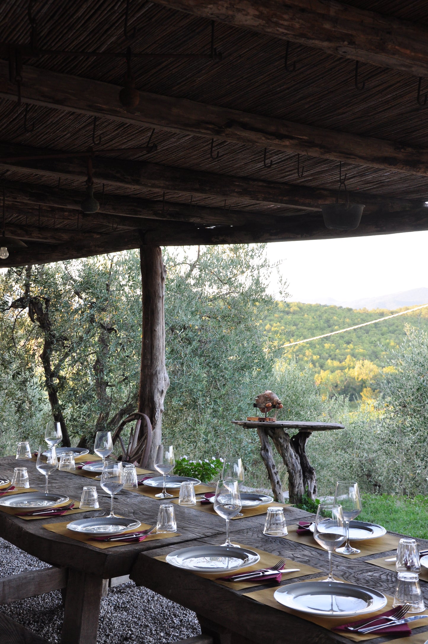 Authentic Tuscan Dinner with Wine Pairing